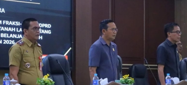 Pemerintah Daerah Apreasi Respon DPRD Terhadap Raperda APBD 2026