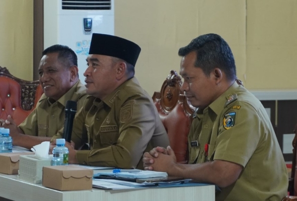 Bupati Pimpin Rapat Koordinasi Antar SKPD untuk Perkuat Sinergi Pembangunan Daerah