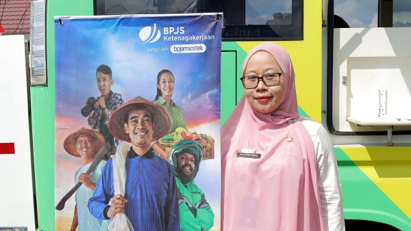 Disnakerind Tala Dorong Pekerja Ikuti Program BPJS Ketenagakerjaan