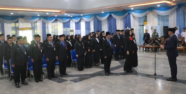 Lantik dan Kukuhkan Tim Pembina Posyandu Tala, Rahmat : Jangan Sekadar Strukturisasi