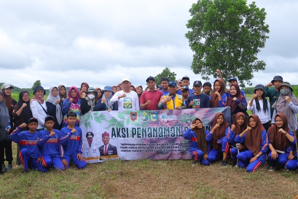 DPRKPLH Tala Taman 1000 Pohon Di Kawasan Waduk Desa Damit