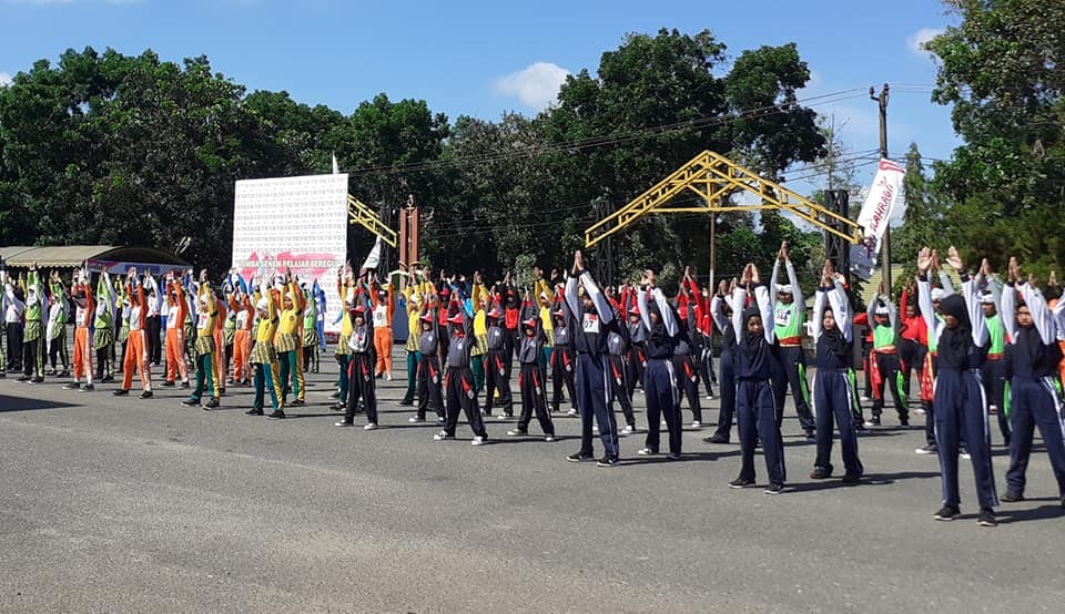 Bupati buka Lomba Senam Pelajar Beregu 