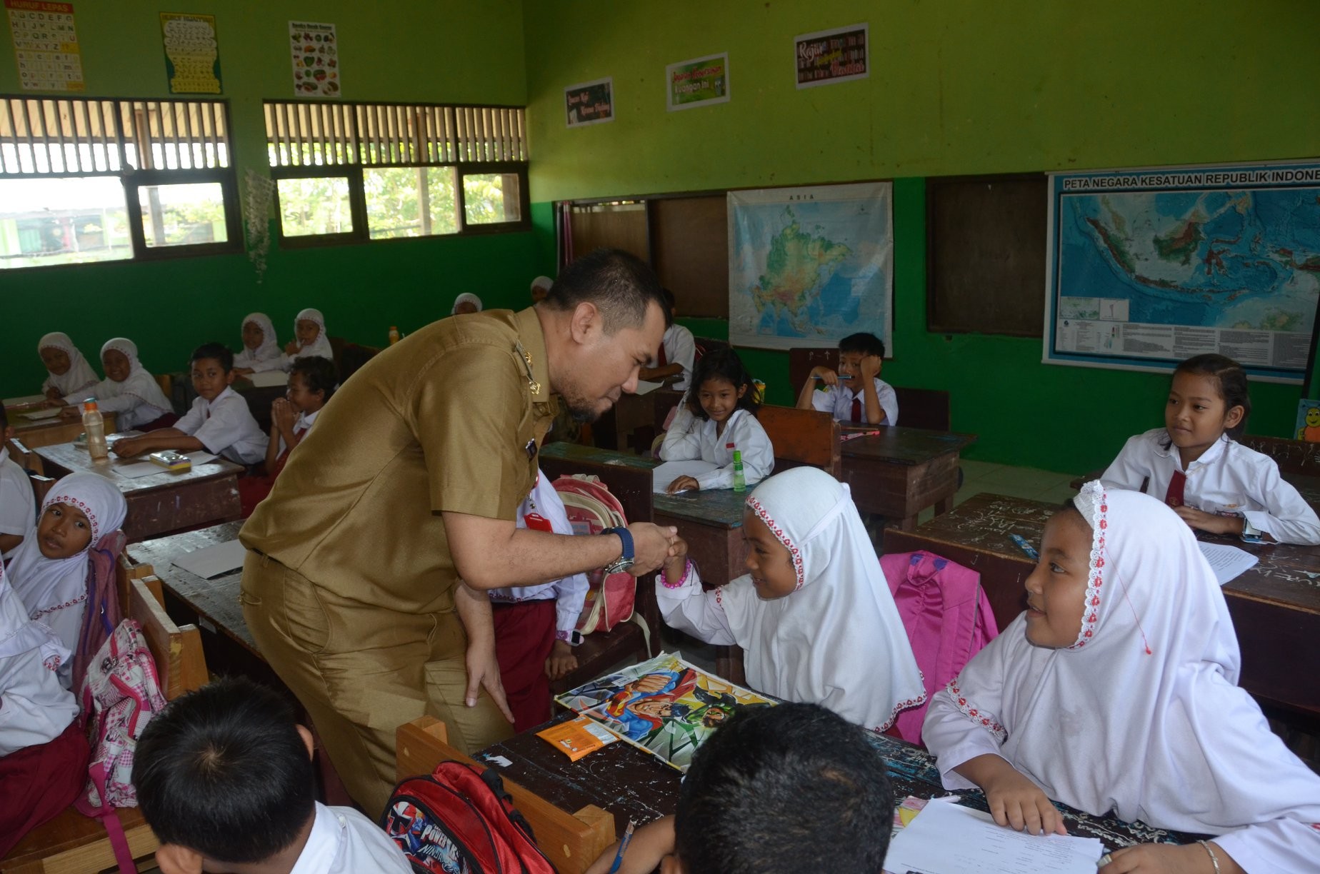 Wabup Lakukan Sidak di dua Sekolah Dasar