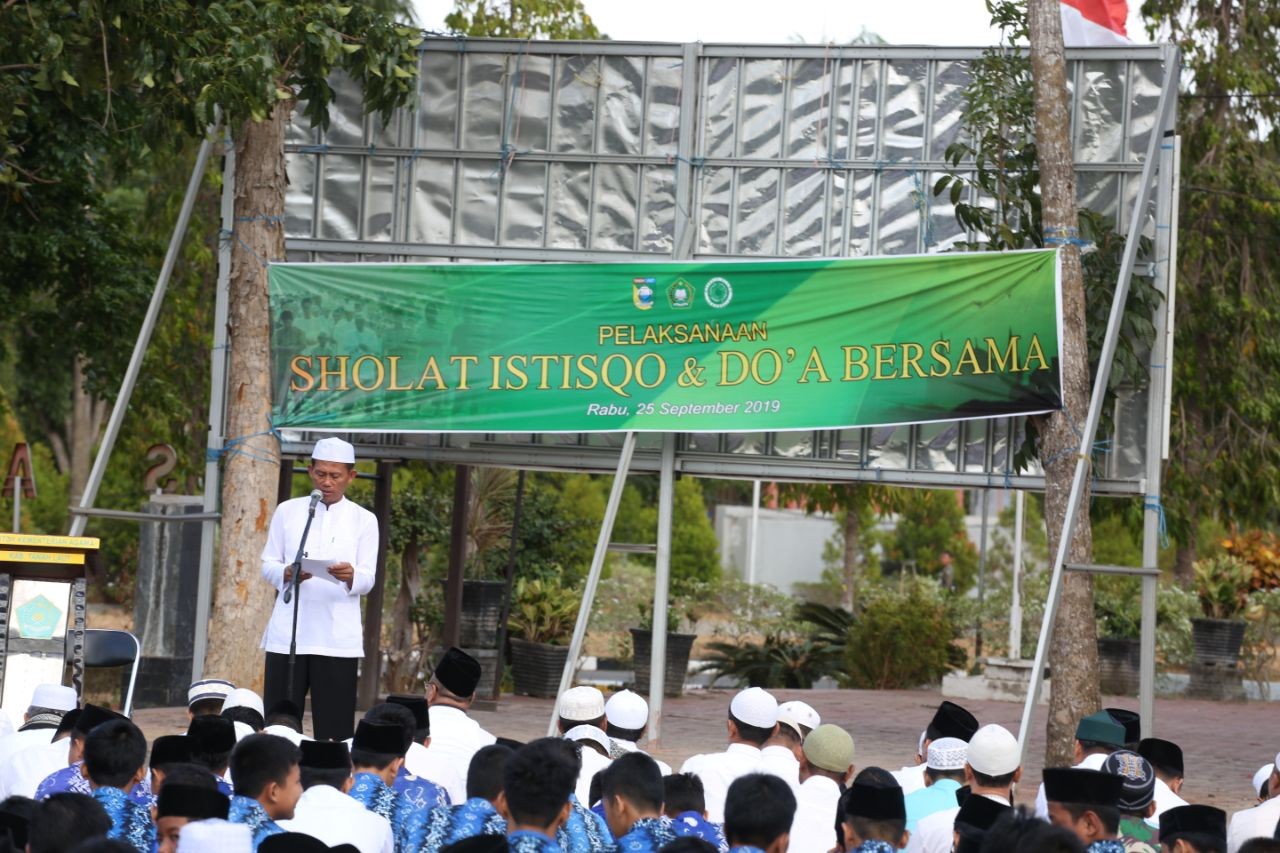 Pemkab Tala Gelar Sholat Istisqo