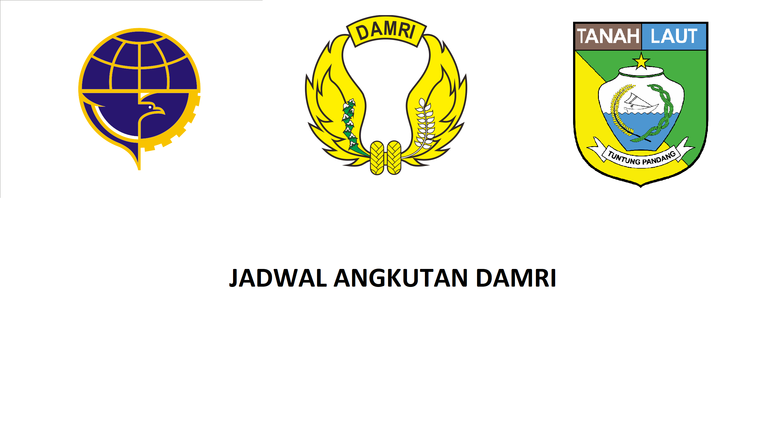 JADWAL ANGKUTAN DAMRI