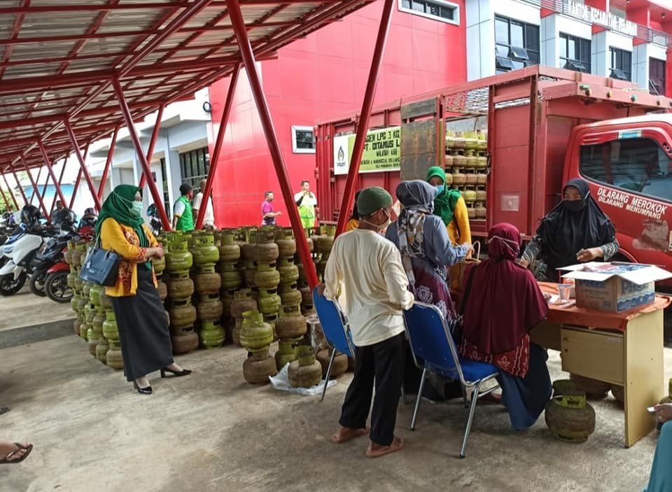 STABILITAS HARGA GAS UNTUK WARGA PELAIHARI