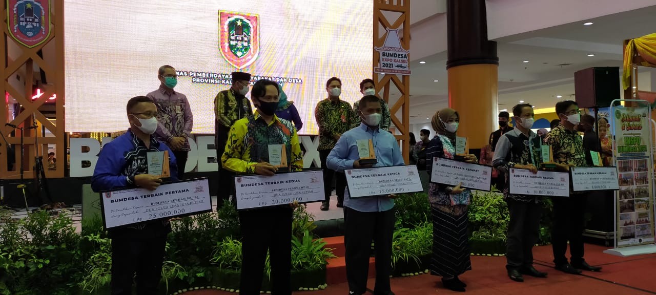 TANAH LAUT BERBANGGA BUMDESNYA SABET JUARA 1 DAN 6 SE-KALSEL
