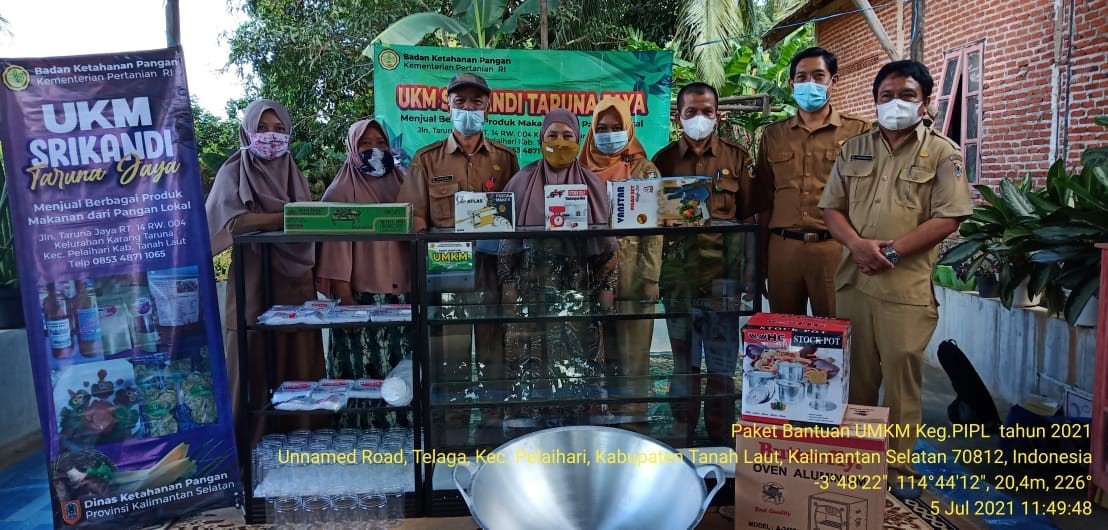 UMKM TALA TERIMA BANTUAN ALAT PENGOLAHAN PANGAN LOKAL 
