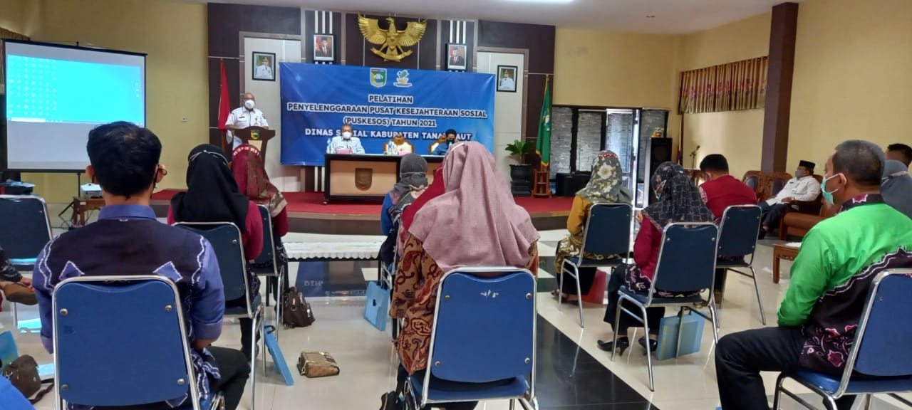 PUSKESOS SALAH SATU INOVASI PEMKAB TALA ATASI MASALAH KESEJAHTERAAN SOSIAL 