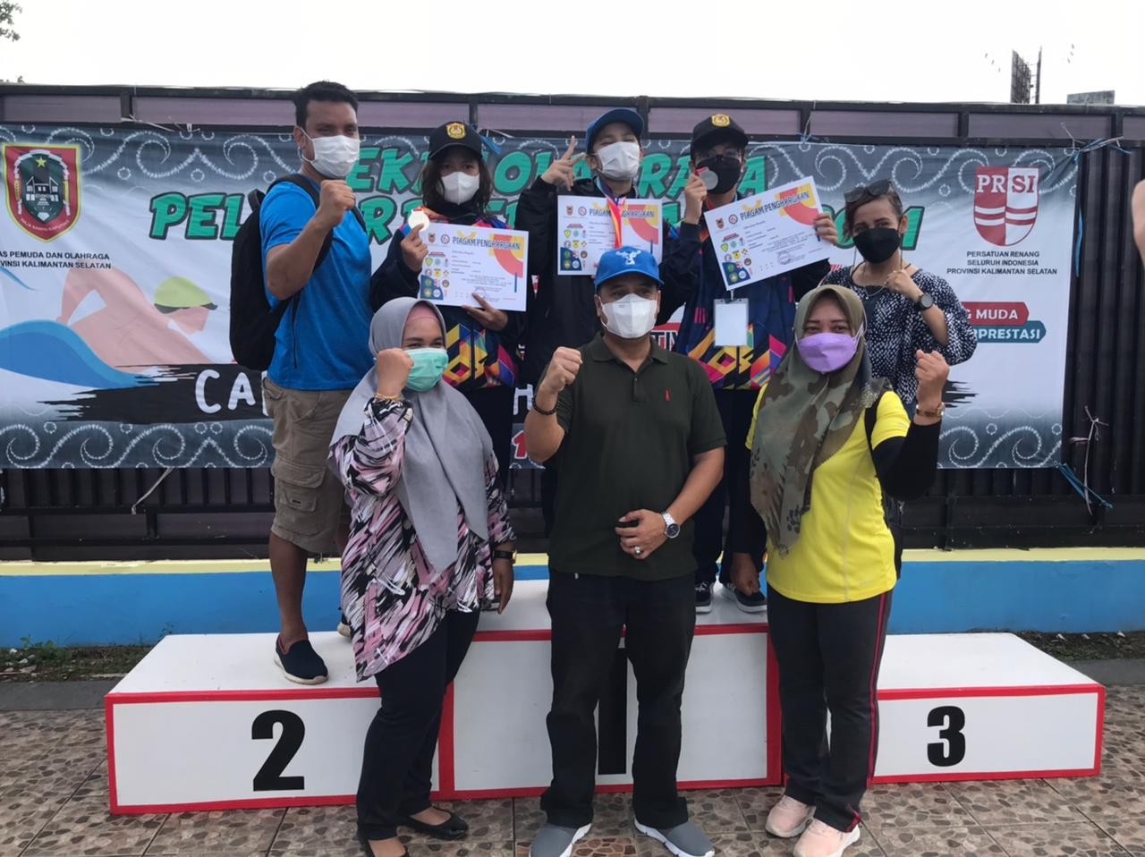 TANAH LAUT PENUHI TARGET RAIH PERINGKAT KEDUA POPDA KALSEL TAHUN 2021