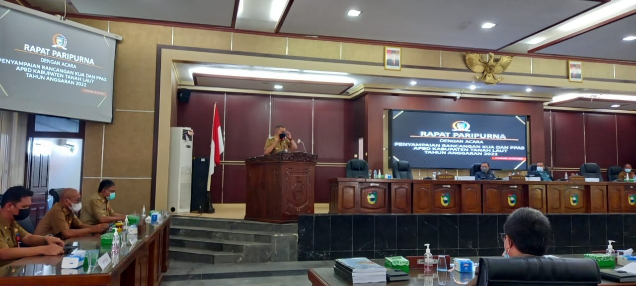 PEMKAB TALA SAMPAIKAN RANCANGAN KEBIJAKAN UMUM ANGGARAN DAN RANCANGAN PRIORITAS PLAFON ANGGARAN SEME