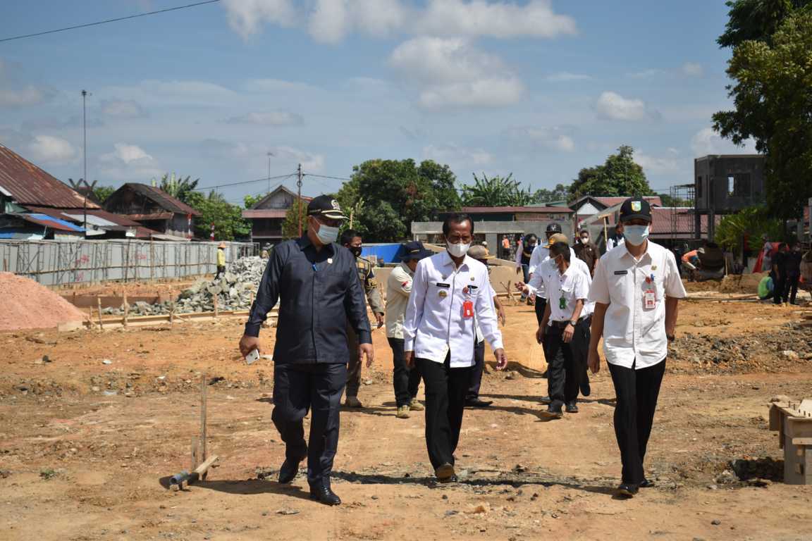 PERCANTIK TANAH LAUT, PEMKAB BANGUN RTH SEBAGAI TITIK NOL KILOMETER 