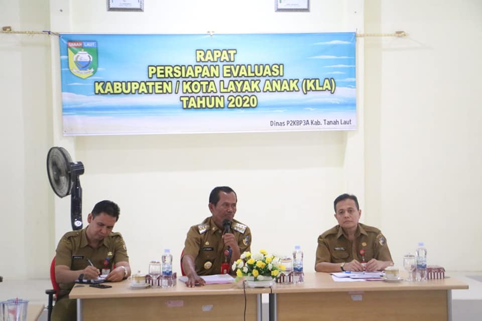 RAPAT PERSIAPAAN EVALUASI KABUPATEN/KOTA LAYAK ANAK