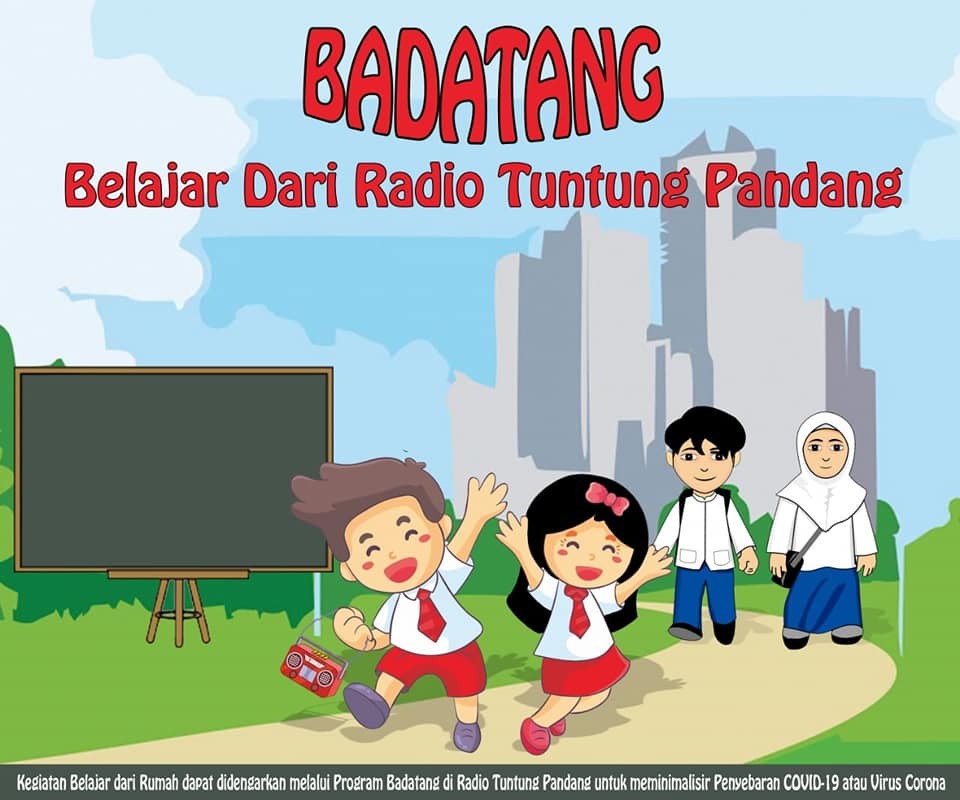 SISWA BISA BELAJAR DARI RADIO TUNTUNG PANDANG FM (BADATANG)