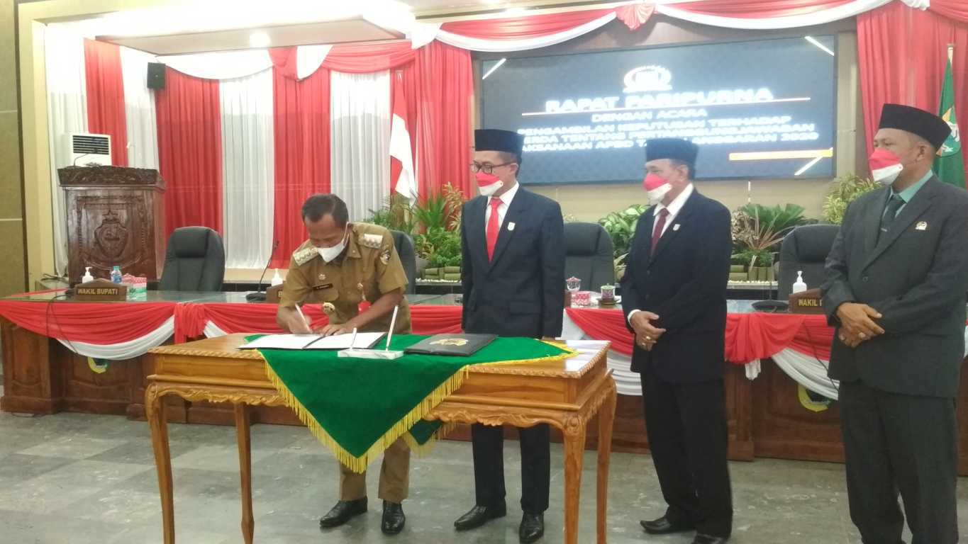PANDEMI COVID-19, BUPATI TALA INGATKAN LAGI PERIHAL EFISIENSI PENGGUNAAN APBD