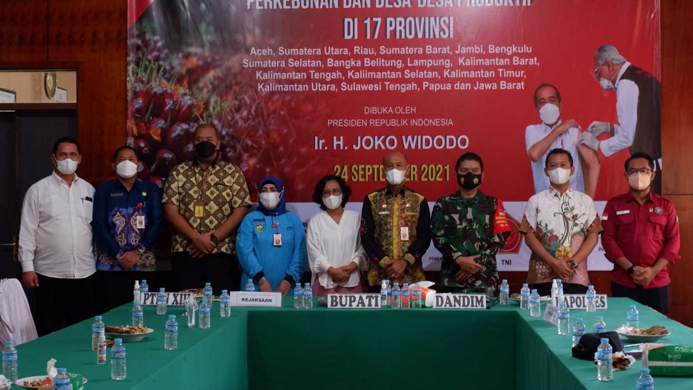 SINERGI PEMKAB TALA DAN GAPKI KEBUT KEKEBALAN PADA MASYARAKAT