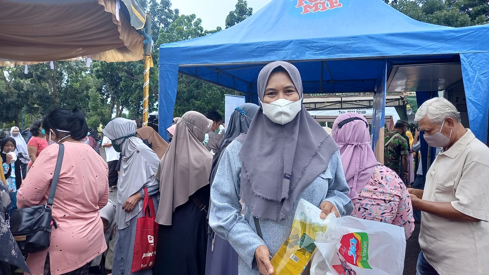 PEMKAB TALA GELAR PASAR MURAH PULIHKAN EKONOMI MASA PANDEMI