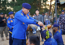 Pengukuhan dan Pembaretan 21 Personel Baru, Bupati Tanah Laut H. Rahmat Trianto Tekankan Integritas dan Kebanggaan Korps