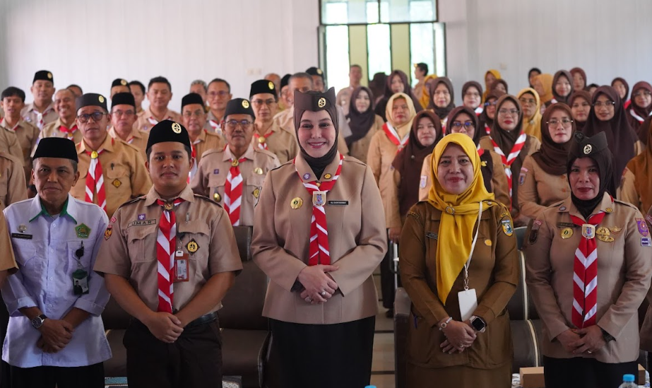 Perkuat Identitas Kepramukaan, Kwarcab Tanah Laut Gelar Sosialisasi KTA Nasional bagi anggota pramuka di Kabupaten Tanah Laut