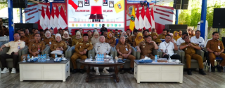 Wakil Bupati Tanah Laut Ikuti Peresmian Inpres Jalan Daerah oleh Presiden RI