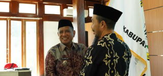 Wakil Bupati Tanah Laut Lepas Kafilah MTQ Nasional ke-37 Tingkat Provinsi Kalimantan Selatan