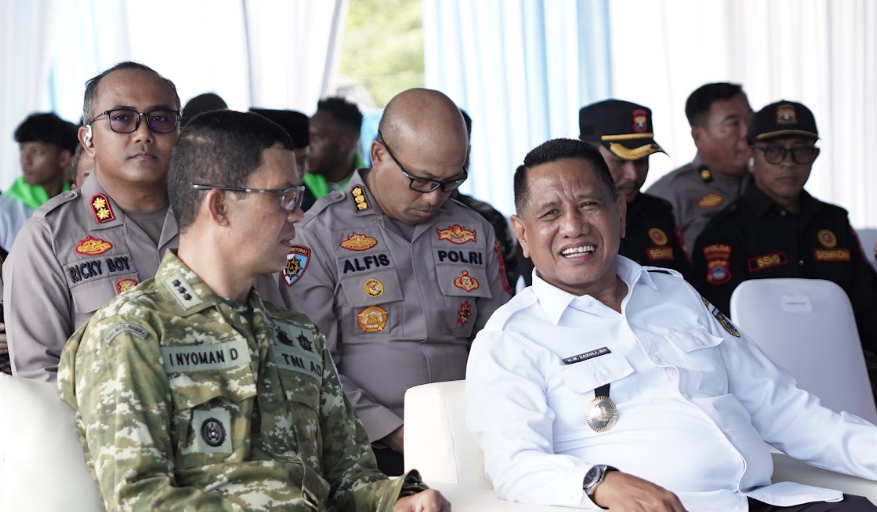 Wabup Tanah Laut Hadiri Panen Raya Jagung Serentak dan Groundbreaking Gudang Ketahanan Pangan Polri