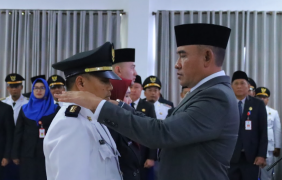 Bupati Tala Lantik Pejabat Administrator dan Pengawas di Lingkup Pemkab Tala; Tekankan Efisiensi Anggaran dan Pelayanan Prima