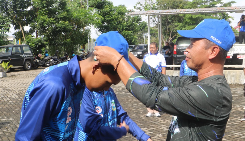 Pemkab Tala Lepas Kontingen PESODA 2026, Siap Harumkan Nama Daerah dengan Prestasi
