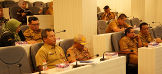 Pemkab Tanah Laut Ikuti Rakor Pengendalian Inflasi Bersama Kemendagri