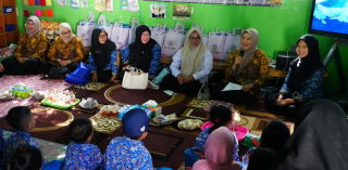 GOW dan Dispusip Tala Perkuat Literasi Anak Usia Dini di Sungai Bakar