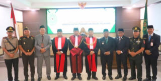 Hadiri Pelantikan Ketua PN Pelaihari, Wabup Tala Perkuat Sinergi Lembaga