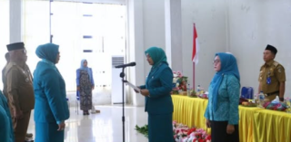 TP PKK Tala Tekankan Sinergi dan Inovasi pada Pelantikan Ketua TP PKK Desa Jorong
