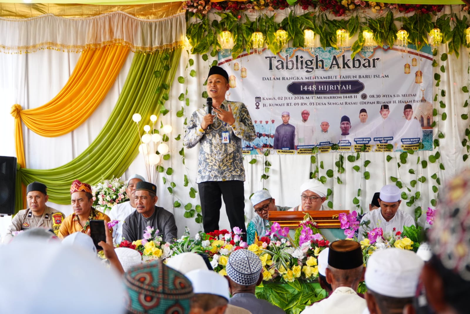 Tabligh Akbar Sambut Tahun Baru Islam 1448 H, Bupati Ajak Perkuat Iman dan Persatuan